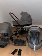 Cybex Priam Pushchair - Manhattan Grey kinderwagen 3-in-1, Kinderen en Baby's, Ophalen, Zo goed als nieuw, Kinderwagen