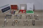 Antieke Collectie van +/-50 Verzilverde Theelepels, Maison & Meubles, Cuisine | Couverts, Niet ingevuld, Niet ingevuld, Niet ingevuld