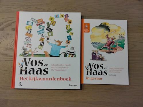 Vos en Haas: Het kijkwoordenboek & Vos en Haas in gevaar, Boeken, Kinderboeken | Jeugd | onder 10 jaar, Zo goed als nieuw, Fictie algemeen