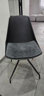 Lot de 6 chaises modernes comme neuves noir et grises, Maison & Meubles, Chaises, Comme neuf, Enlèvement, Cinq, Six Chaises ou plus