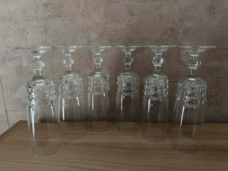 Kristallen glazen, Collections, Verres & Petits Verres, Comme neuf, Enlèvement