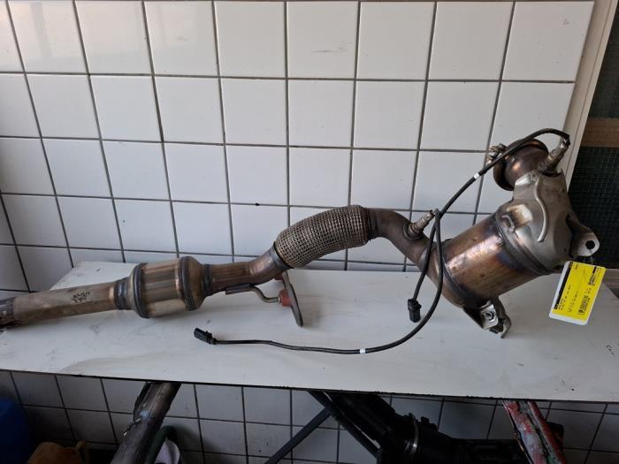 Catalyseur d'un Volkswagen Golf Sportsvan, Autos : Pièces & Accessoires, Systèmes d'échappement, Volkswagen, Utilisé, 3 mois de garantie