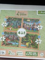 4 puzzels: thema natuur/ dieren., Ophalen of Verzenden, 10 tot 50 stukjes, Zo goed als nieuw, 2 tot 4 jaar