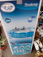 Zwembad 3m66 x 1m, Tuin en Terras, Zwembaden, Ophalen, Zo goed als nieuw