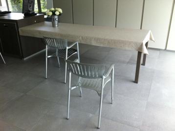 Prachtige design stoelen in aluminium  beschikbaar voor biedingen