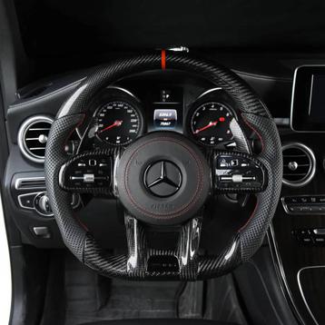 Mercedes AMG carbon stuur leer rood compleet beschikbaar voor biedingen