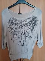 T-shirt met 3/4 mouwen maat s/m, Ophalen of Verzenden, Zo goed als nieuw, Maat 36 (S)