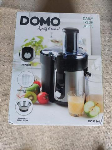 Sapcentrifuge domo, Elektronische apparatuur, Juicers, Ophalen of Verzenden, Zo goed als nieuw, Sapcentrifuge