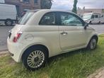 Fiat 500 benzine, Euro 5, Stof, Wit, Berline