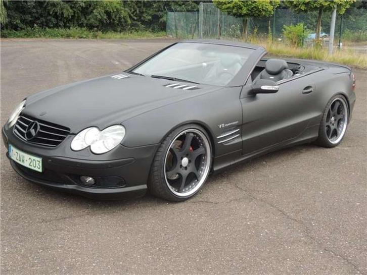 Mercedes-Benz SL-Klasse 55 AMG SL 500 (bj 2002, automaat), Auto's, Mercedes-Benz, Bedrijf, Te koop, SL, ABS, Airbags, Airconditioning