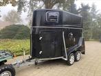 2 paards trailer met zadelkamer polyester, Dieren en Toebehoren, Ophalen