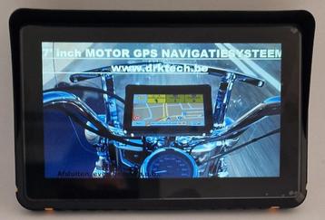 7' inch Motorycle GPS Waterdicht MOTOR Navigatie.BLUETOOTH beschikbaar voor biedingen