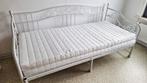 Bedframe +2 matrassen‼️SPLINTERNIEUW KIJK BESCHRIJVING, Ophalen, Nieuw, Wit, 200 cm