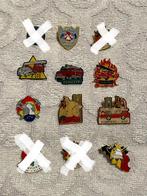 Collection de Pin’s Pompiers Belgique, Collections, Comme neuf, Insigne ou Pin's