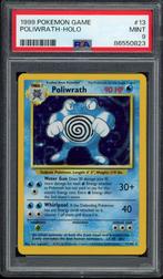 Poliwrath Holo PSA 9 - 13/102 - Base Set 1999, Hobby en Vrije tijd, Verzamelkaartspellen | Pokémon, Verzenden, Zo goed als nieuw