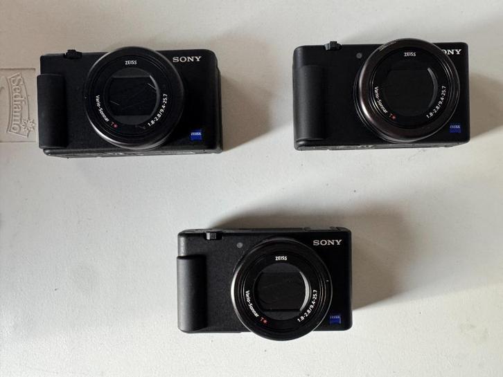 Sony ZV-1 camera’s (2022) – Compact en professioneel filmen, Audio, Tv en Foto, Fotocamera's Digitaal, Zo goed als nieuw, Compact