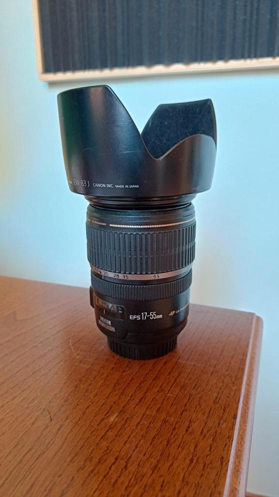 Canon EF-S 17-55 f/2.8, Audio, Tv en Foto, Foto | Lenzen en Objectieven, Gebruikt, Standaardlens, Zoom, Ophalen of Verzenden