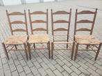 CHAISES EN CHENE ROBUSTES MAIS ELEGANTES, Vier, Gebruikt, Hout, Ophalen