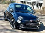 Fiat 500 1.2 Sport AUTOMATIQUE*GPS*GARANTIE, 4 zetels, Leder en Stof, Zwart, 115 g/km