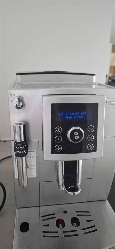 Delonghi koffiemachine met bonenmaler + Garantie, Elektronische apparatuur, Koffiezetapparaten, Gemalen koffie, Koffiebonen, Koffiemachine