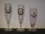 3 glazen BUGG'S - Br. BOSTEELS Buggenhout, Ophalen of Verzenden, Nieuw, Glas of Glazen, Overige merken