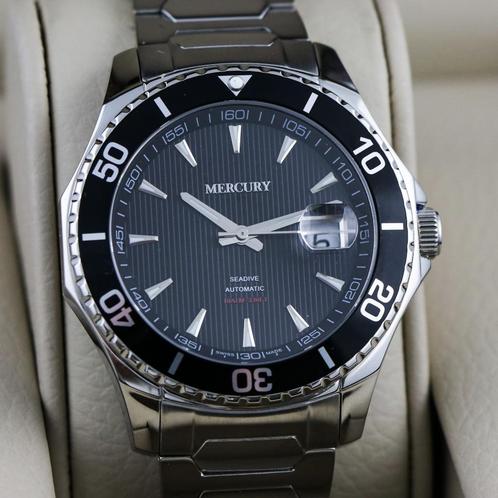 Mercury Seadive, Handtassen en Accessoires, Horloges | Heren, Nieuw, Polshorloge, Overige merken, Staal, Staal, Ophalen of Verzenden