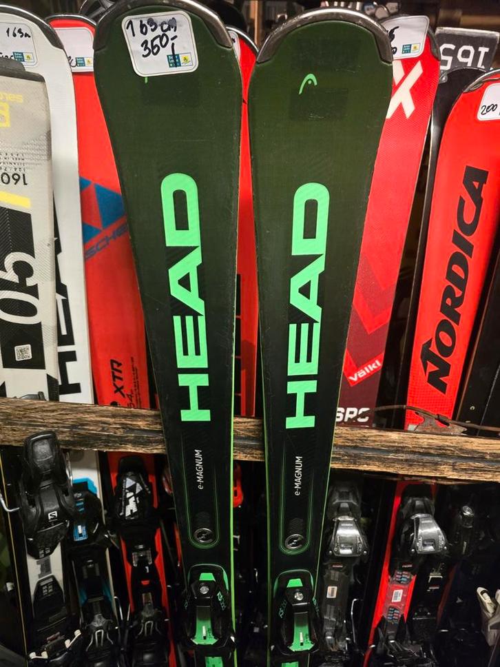 TÊTE SUPERSHAPE E.MAGNUM 163 cm, Sports & Fitness, Ski & Ski de fond, Comme neuf, Skis, Head, Carving, 160 à 180 cm, Enlèvement ou Envoi