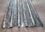 metalen dakplaat 350x105cm (nog bruikbaar), Ophalen, Gebruikt, Minder dan 5 m², Golfplaat