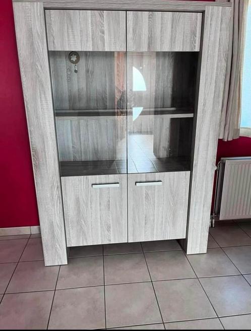 Eetkamer, Huis en Inrichting, Kasten | Vitrinekasten, Gebruikt, Met lade(s), Met deur(en), Overige materialen, Ophalen