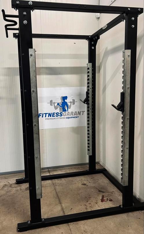 Technogym Olympic Power Rack Full Rack Black no Half Rack, Sport en Fitness, Fitnessmaterialen, Ophalen