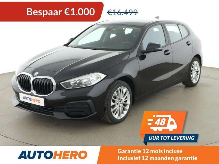BMW 1 Serie 116 116d Advantage (bj 2019), Auto's, BMW, Te koop, 1 Reeks, ABS, Airbags, Airconditioning, Bluetooth, Boordcomputer