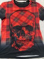 T-shirt taille M Phillipp plein, Maat 48/50 (M), Zo goed als nieuw, Philipp plein, Rood