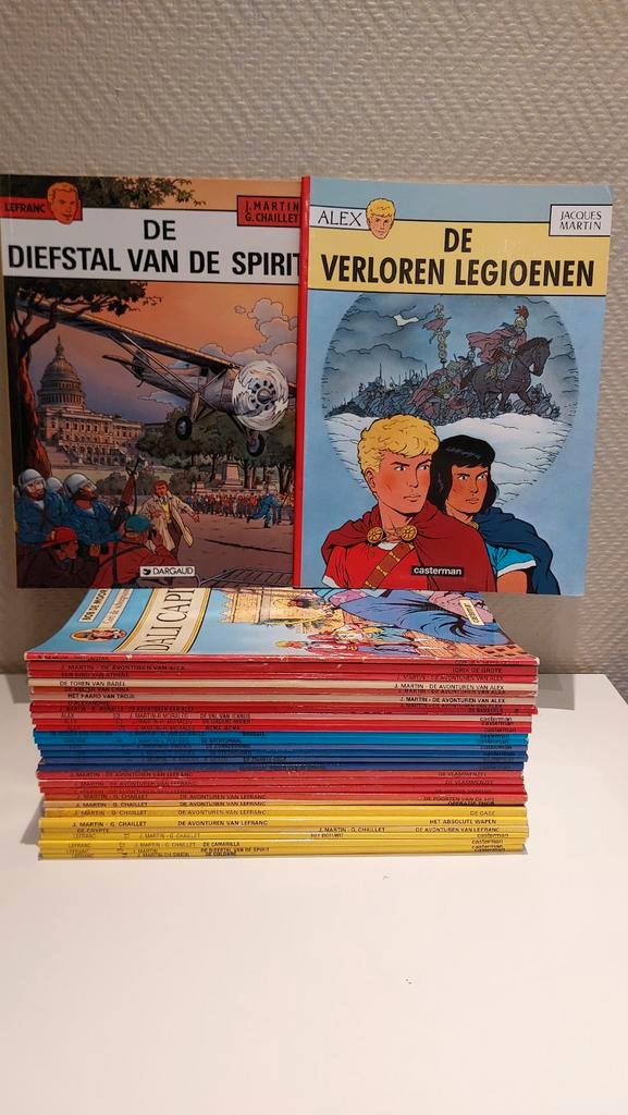 Strips Alex Lefranc Lois Tristan, Boeken, Stripverhalen, Ophalen of Verzenden