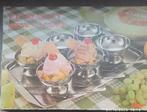 Service à glace, Huis en Inrichting, Keuken | Servies, Ophalen, Overige materialen, Effen, Schaal of Schalen