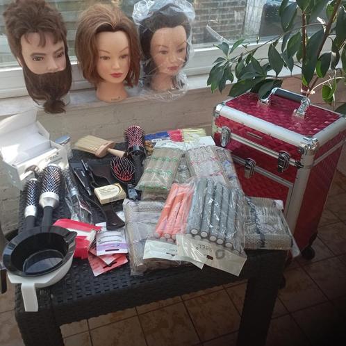 Kapperspullen, salon-accessoires, Handtassen en Accessoires, Uiterlijk | Haarverzorging, Zo goed als nieuw, Overige typen, Ophalen