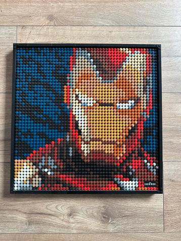 LEGO Art Marvel Studios Iron Man beschikbaar voor biedingen