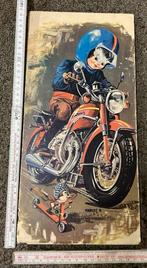 Afbeelding op verzelplaat marcel v, Antiek en Kunst, Ophalen