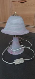 Vintage jaren 70 pink mushroom lamp zeldzaam, Enlèvement ou Envoi