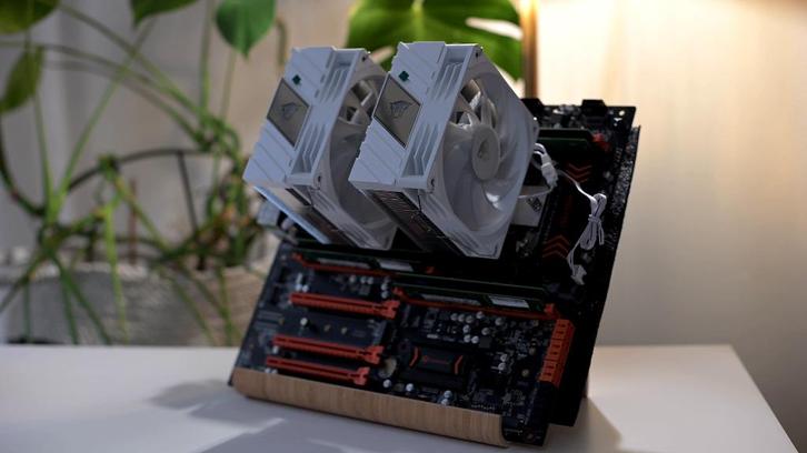 Huananzhi X99 F8D  2 Intel Xeon E5-2678 v3 + 32 Go DDR4 ECC, Computers en Software, Moederborden, Gebruikt, Intel, DDR4, Ophalen