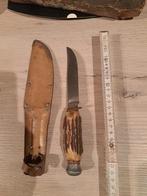 Couteau poignée en bois de cerf , allemand, Collections, Enlèvement ou Envoi