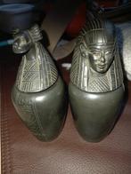 Twee canopische potten, Antiek en Kunst, Ophalen of Verzenden