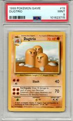 Dugtrio Psa 9 Base set unlimited, Ophalen of Verzenden, Zo goed als nieuw