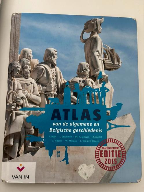 Atlas van de algemene en Be geschiedenis (Van In), Boeken, Schoolboeken, Geschiedenis, Verzenden