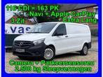 Mercedes-Benz Vito 116 28430€ + BTW / Extra Lang / Trekhaak, Automaat, Monovolume, Wit, 120 kW