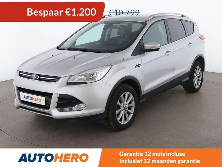 Ford Kuga 1.5 EcoBoost Titanium (bj 2015), Auto's, Ford, Te koop, Kuga, ABS, Achteruitrijcamera, Airbags, Airconditioning, Bluetooth