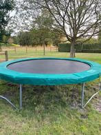 Trampoline 4,2m berg met veiligheidsnet, Ophalen, Gebruikt