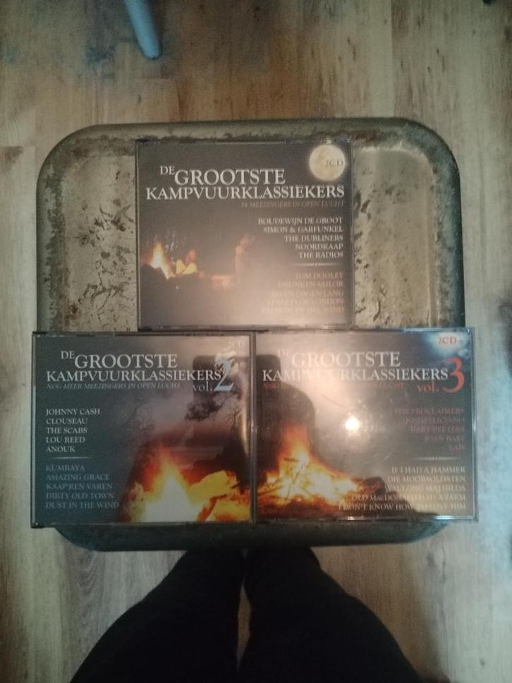 De grootste kampvuurklassiekers (6 Cds), CD & DVD, CD | Compilations, Pop, Enlèvement ou Envoi