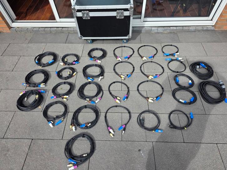DMX Powercon startkit Neutrik combikabels, Muziek en Instrumenten, Kabels en Stekkers, Nieuw, Licht, Ophalen of Verzenden