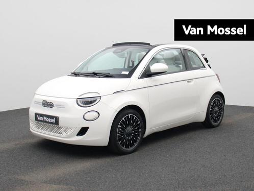 Fiat 500e C La Prima 42 kWh Cabrio | Adap cruise control | Z, Auto's, Fiat, Bedrijf, Te koop, 500E, ABS, Achteruitrijcamera, Adaptive Cruise Control