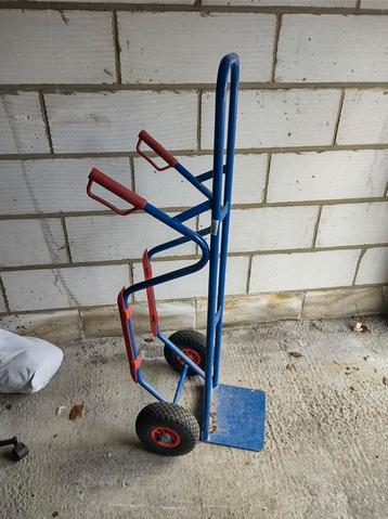 Steekwagen 250kg, Doe-het-zelf en Bouw, Transportwagens, Ophalen, Zo goed als nieuw, Steekwagen